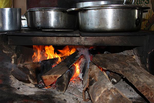 fogão a linha, comida de conforto